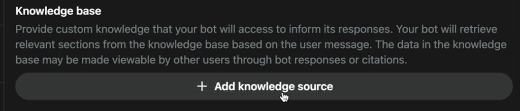 How to Add Knowdlege Source in Poe Ai Chat Bot