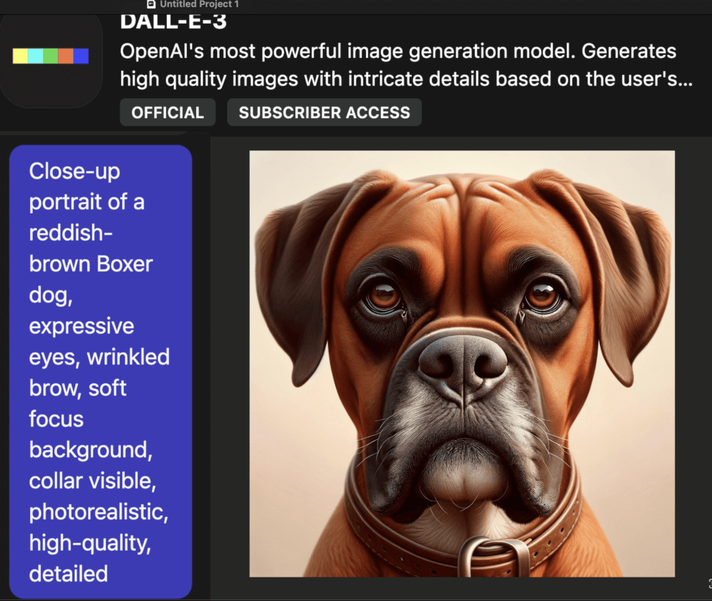 DALL-E-3 Example Image Output from Poe Ai 