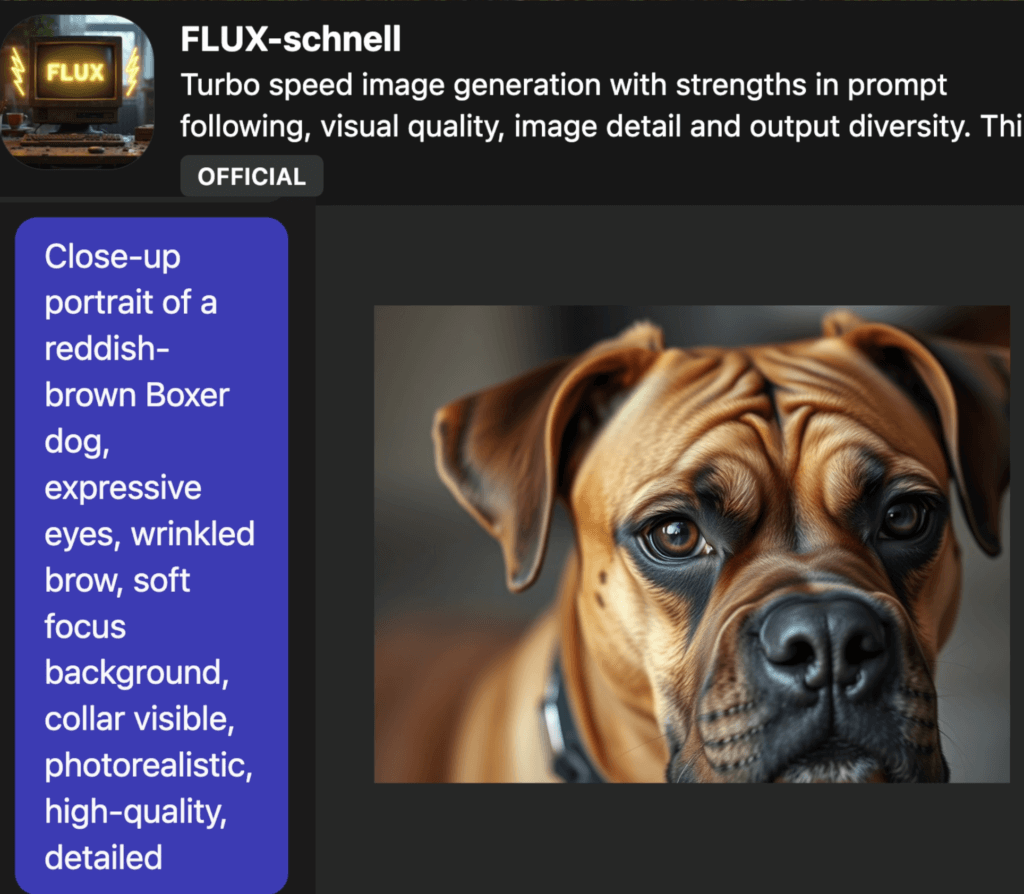 FLUX Schnell Example Image Output from Poe Ai 