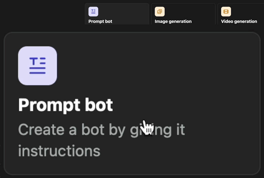 Create a Poe Ai Chat Bot - Prompt Bot Option